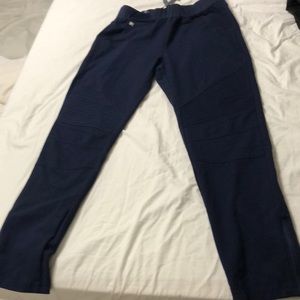 Figs Moto Kanye Scrub Pant Navy